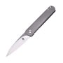 Mojave Outdoor Kizer KI3499 Justin Lundquist Feist Front Flipper Drop Point Blade Titanium Handles