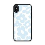 Custom Printed Tpu Cases - Apple Iphone X Apple Iphone XS & 39 Blue Flower& 39 By