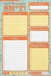 Can't Remember Sh T Daily Planner And Note Pad