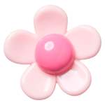 Pink Resin Flower Jibbitz - Nature
