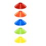 Agility Disc Cones 15 Pack With Bag 19CM Flat Markers For Soccer Training