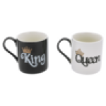 & Queen Coffee Mug 400ML 2-PACK