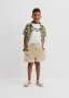 Organically Grown Cotton Boucle Logo T-Shirt