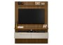 Lucca Tv Stand - Brown And Off White