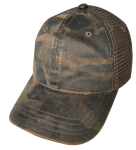 Kiddies Oil Skin Trucker Cap