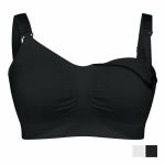 Carriwell Seamless Drop Cup Maternity & Nursing Bra - Extra Large Black