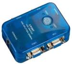 Vga Switch Splitter - 2 In 2 Out - For Electronics Accessories -