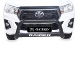 Toyota Hilux GD6 Nudge Bar Black 2016+ Pdc Friendly For