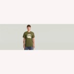 Raw Spray G Logo Shadow Olive