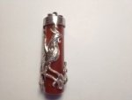 Carnelian Plated Phoenix Pendant SX4