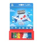 Plus Plus Activity Pad Transportation 125 Piece Tube