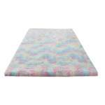 Smte Unicorn Fluffy Shaggy Carpet rug 2M X 1.5M With Keychain