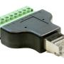 Delock Adapter RJ45 Male - Terminal Block 8-PIN