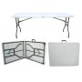 1.8M Folding Trestle Table – Izi Camp White