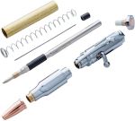 Pen Kit Rifle Bolt Action Chrome