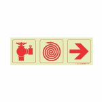 Parrot Photoluminescent 190MM F9 Safety Sign
