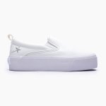 Soviet L Monroe Slip-on Platform Sneaker - White - 9