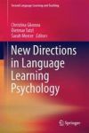 New Directions In Language Learning Psychology Hardcover 1ST Ed. 2016