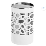 Special Steel Litter Bin – Lid With Full Swivel – NUCJ001WH