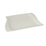 11.5" Ceremic Dinner Plate Wave Design