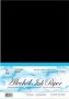 A4 Yupo Alcohol Ink Paper - Black 10 Sheets 200GSM