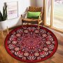 160CM Round Branded 3D Printed Area Rug Lightweight - RM22