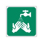 Tap For Washing Hands Safety Sign GA27