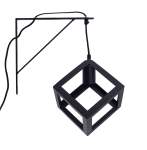 Cube Wall Light Black