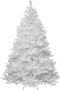 White Artificial Christmas Tree For Indoor Or Outdoor With Metal Hinges - 1.8 Mm