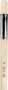 Dala 582 14 Round Hog Bristle Brush - Long Handle