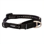 Rogz Utility Web Dog Collar Control - Black