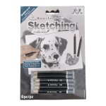 Sketching Made Easy A5 Dalmations 8PC