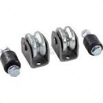 Sentry Gate Wheel Kit – 60MM – V-profile