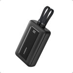 ANKER 20000MAH 45W 2 Type C Cable Powerbank BLACK-A1681H12