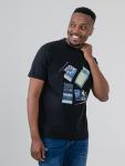 Match Box Tee - Black - Black XXL