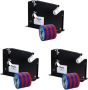 3PCS Metal Tape Dispenser Sharp Cutter Adhesive Tape For Supermarkets