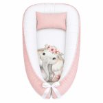 Boho Floral And Ellie Elephant Baby Nest Pod Newborn Lounger