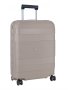 Cellini Safetech 4 Wheel 55cm Carry On Trolley Rock Brown