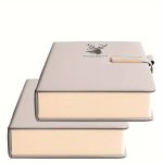 400 Page Ultra-thin A5 Notebook: Personalized Soft Cover Bookmark And Waterproof Design - Suitable For Office Business And Stude