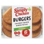 Simply Chicken Original Frozen Burger 400G