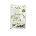 5LB Semelverrykte Wit Braapap