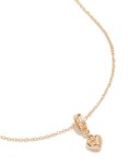 Goldair Gold Diamante Heart Pendant Necklace