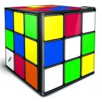 Husky 46L Counter-top Beverage Cooler W Solid Door -rubiks Cube
