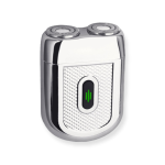Rechargeable Portable Rotary Double-head Hair Shaver