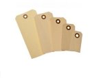 Buff No. 2 Tags 84X42MM