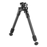 Equalizer 2QS Carbon Pivoting Bipod W Picatinny Rail- EQUALIZER-2QS-C
