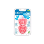 Happypaci One-piece Silicone Pacifier Assorted Colours - Pink