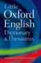 Little Oxford Dictionary And Thesaurus   Hardcover 2ND Revised Edition