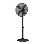 Alva Air 40CM Matte Black Finish Telespic Pedest
