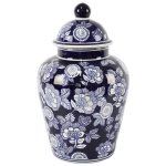Blue And White Ginger Jar 35CM X 19CM